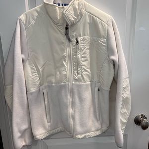 White north face Denali jacket